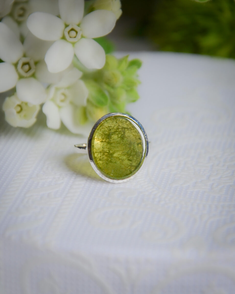 Anello Cesare in Peridoto